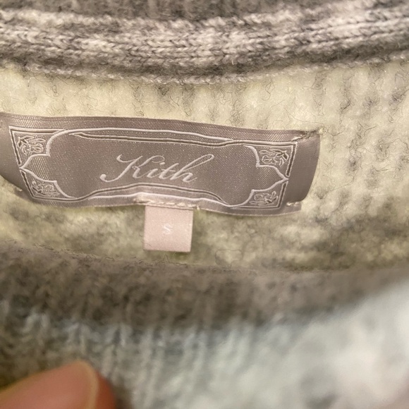 Kith Lewis Check Gray Sweater - Picture 4 of 5